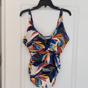Anne Cole tankini swim top in 38DD/40D